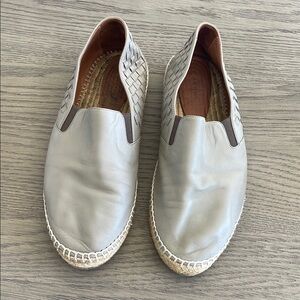 Bottega Veneta Gray Loafers Slip-On Shoes